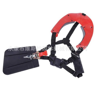 廠家直供園林機(jī)械配件 割草機(jī)配件紅色U型背帶豪華背帶