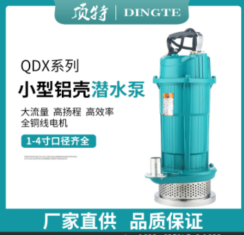 QDX家用小型潛水泵單相220V農用灌溉抽水泵潛水泵高揚程大流量