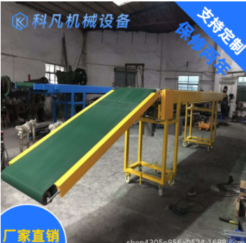 伸縮皮帶輸送機 裝卸貨伸縮機 雙層物流快遞分揀線伸縮傳送帶設備