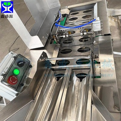 商用食品烘焙打蛋磕蛋機 大型雙排連續敲蛋機 推薦蛋清蛋黃分離機