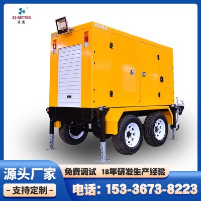 防汛移動泵車農(nóng)田灌溉抗旱排水泵車柴油驅動應急排水防洪排澇設備