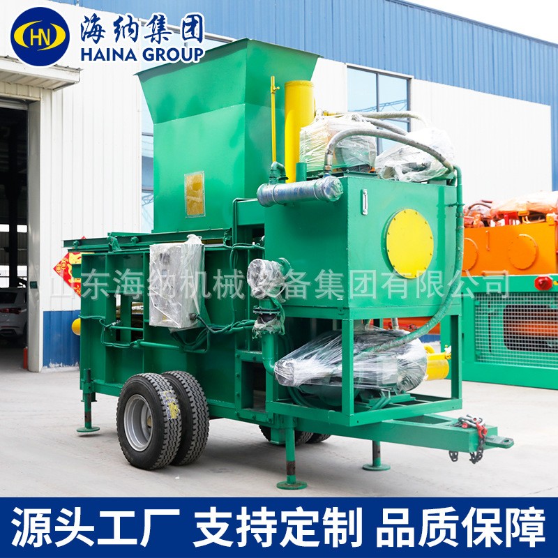 青儲打包機廠家供應(yīng)牧草玉米秸稈飼料打包機黃儲套袋青貯機