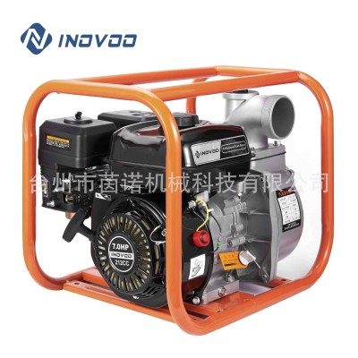 農業3寸汽油抽水機 4沖高揚程汽油機水泵 農業灌溉家用燃油抽水泵