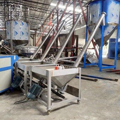 源頭輸送設備廠家 固態顆粒螺旋上料機 可移動式 粉體絞龍輸送機