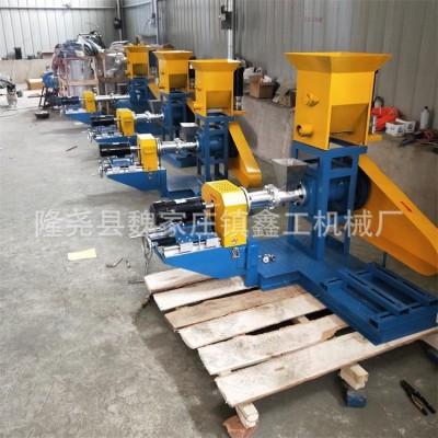 廠家直銷狗糧機 寵物飼料膨化機 水產魚泥鰍青蛙飼料顆粒膨化機