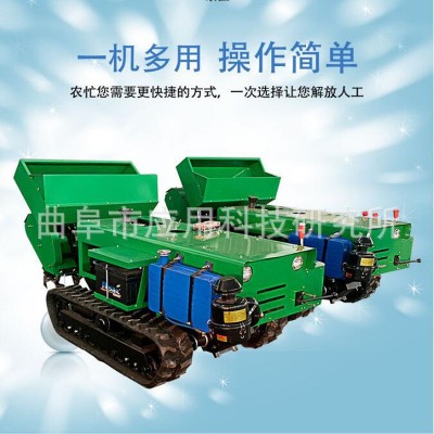 動(dòng)力充沛b1履帶開溝機(jī) 多功能開溝培土機(jī)施肥機(jī)  鏈?zhǔn)铰膸ч_溝機(jī)