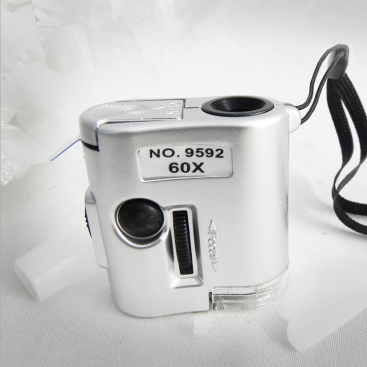 60倍迷你放大鏡鴿眼顯微鏡