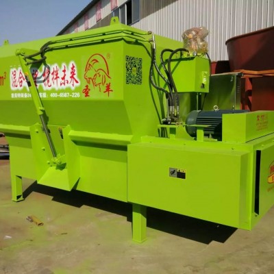 新疆直銷臥式TMR飼料攪拌機 5-13立方可定制 歡迎選購