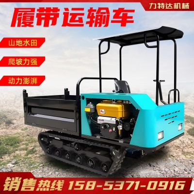 爬山虎運輸車 山地爬坡翻斗自卸車 小型農(nóng)用果園四不像履帶運輸車