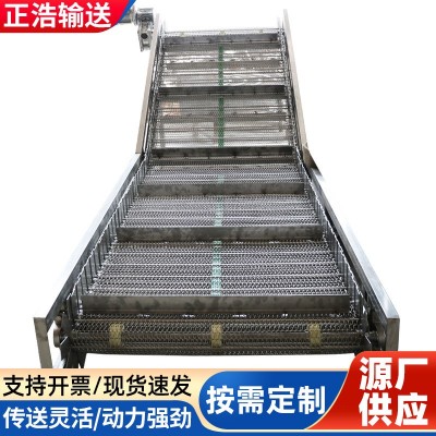 上料爬坡式鏈板提升機重載廢料廢鐵運輸廠家?guī)醢宀讳P鋼輸送機