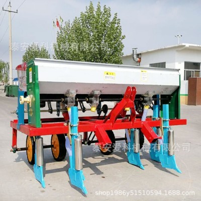 新款四輪車大豆點播機(jī)玉米綠豆2-8行拖拉機(jī)帶種植機(jī) 施肥播種機(jī)