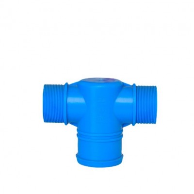 現(xiàn)貨出售農(nóng)用滴灌帶主管道配件陽紋三通四通堵三通以及閥門等配套