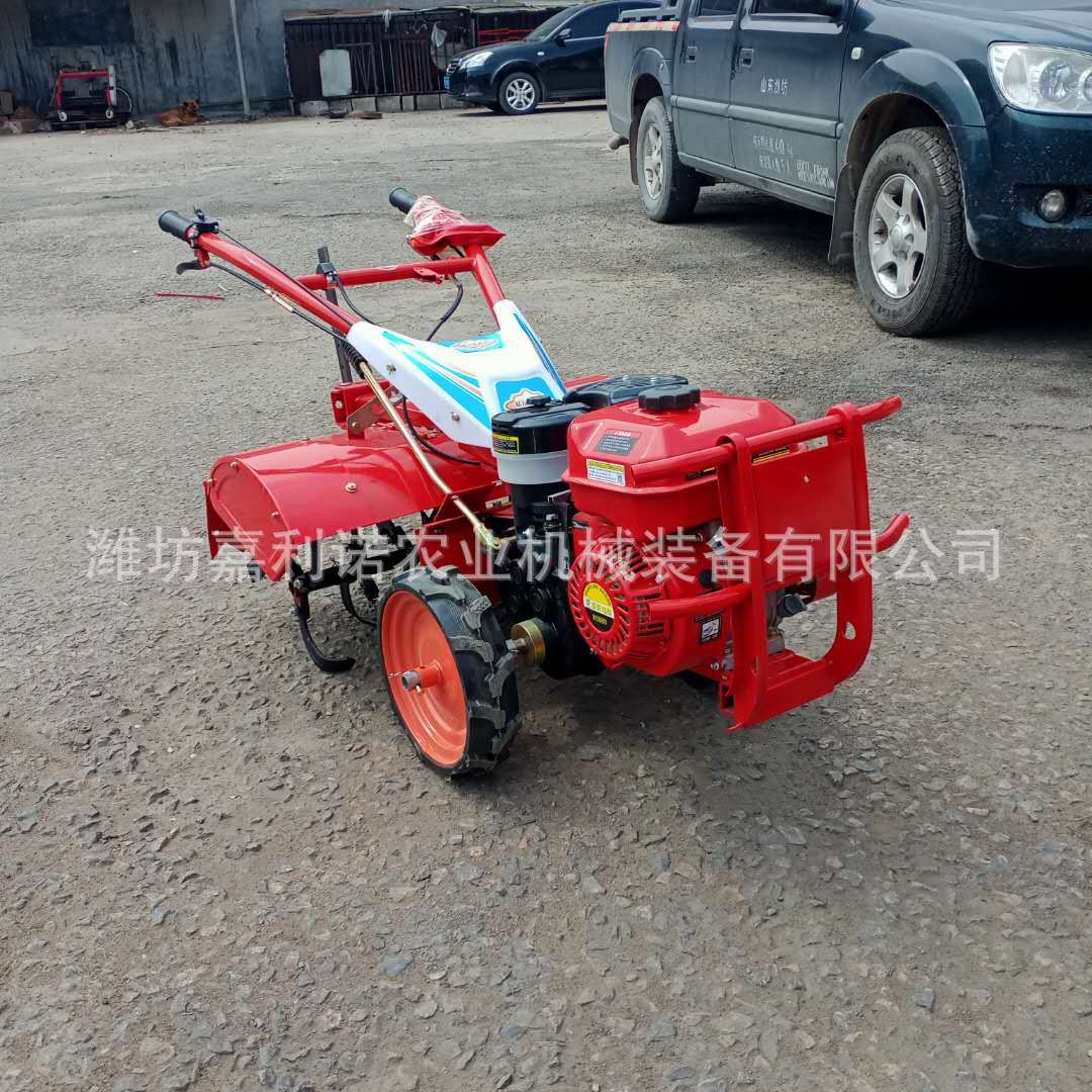 廠直銷柴油四驅手扶式小型微耕機 果園施肥開溝機 硬地山地松土機