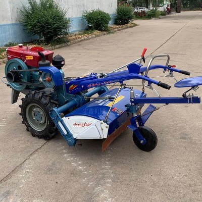 18匹馬力手扶拖拉機 手扶拖拉機帶深開溝機 水田旱地兩用耕地機