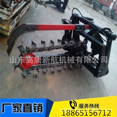 開溝機(jī) 鏈?zhǔn)介_溝機(jī) 拖拉機(jī)帶 土地開溝機(jī) 管道開溝機(jī)