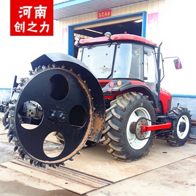 路邊溝渠挖溝機(jī) 馬路牙子路沿石開槽機(jī) 拖拉機(jī)懸掛式開溝機(jī)刨溝機(jī)