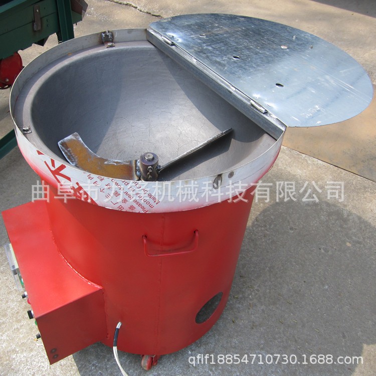 多功能滾筒式炒料機 100電加熱炒貨機參數(shù) 電加熱瓜子炒鍋機廠家