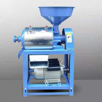 家用磨面機小型兩相電面粉機小麥玉米雜糧磨面機