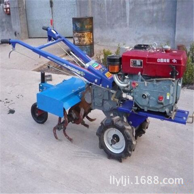 手扶式微耕播種機