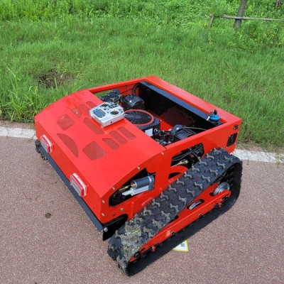遙控割草機小型家用履帶式自走草坪機智能園林果茶園除碎草車