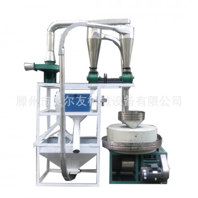 廠家生產(chǎn)全自動(dòng)石磨面粉機(jī) 電動(dòng)石磨機(jī)組 小麥面粉加工成套設(shè)備