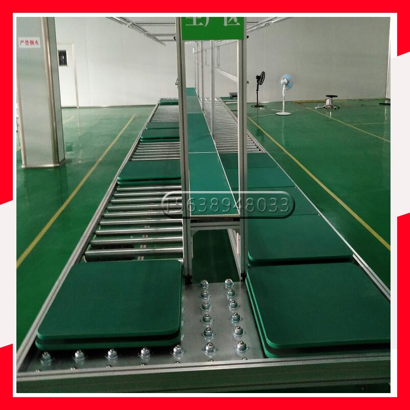 定制萬向輪滾筒線 牛眼萬向臺生產(chǎn)線 無動力滾筒輸送線