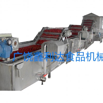 山楂清洗機 山楂清洗設備 山楂漂燙設備