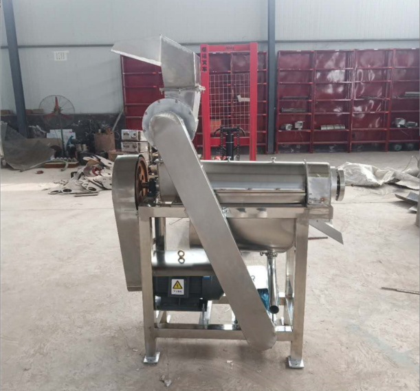 果汁鮮果加工榨汁機 蘋果梨子破碎打汁設備 不銹鋼高產量榨汁機