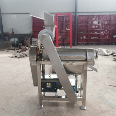 果汁鮮果加工榨汁機 蘋果梨子破碎打汁設備 不銹鋼高產量榨汁機