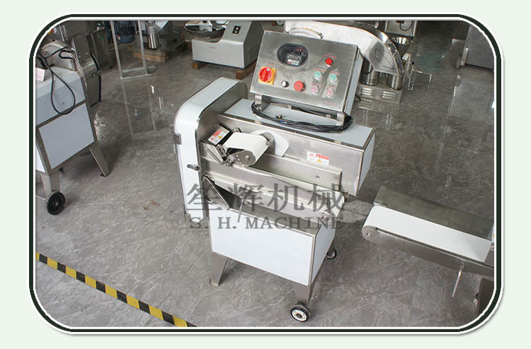 銷售工業(yè) 凍肉制品剁塊機(jī)雞鴨帶骨連續(xù)切丁機(jī)切豆皮設(shè)備 工廠