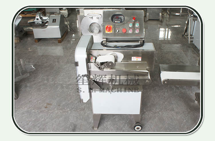 銷售工業(yè) 凍肉制品剁塊機(jī)雞鴨帶骨連續(xù)切丁機(jī)切豆皮設(shè)備 工廠