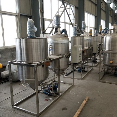 精煉油設備 食用油精煉設備 小型煉油設備 中型精煉設備
