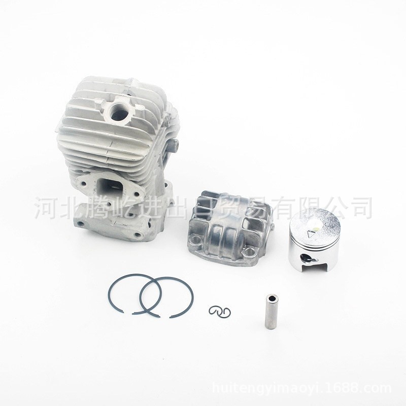 2500油鋸氣缸總成活塞/活塞環(huán)/卡銷卡簧2600小汽油鋸活塞缸套配件