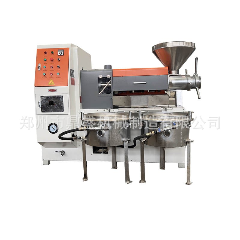 榨油機商用全自動大型花生大豆胡麻菜籽小型螺旋榨油機中型油坊