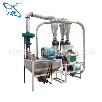 予北全自動(dòng)上料制粉機(jī) 小麥玉米雜糧磨粉設(shè)備食品磨粉設(shè)備全自動(dòng)