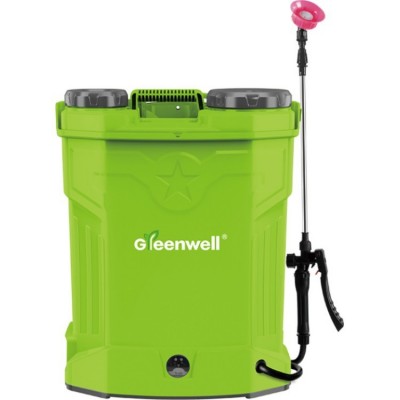 新款16L農用電動噴霧器背負式高壓噴霧器打藥機鉛酸鋰電噴霧器