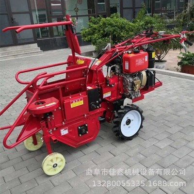 小型單行玉米收獲機 小型粉苞米機 佳鑫柴油玉米收獲機價格