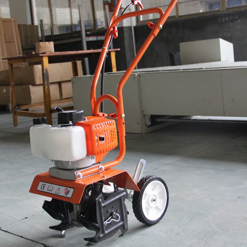 廠家供應深耕起壟農(nóng)用機械小型手扶式平原微耕機地表松土除草機