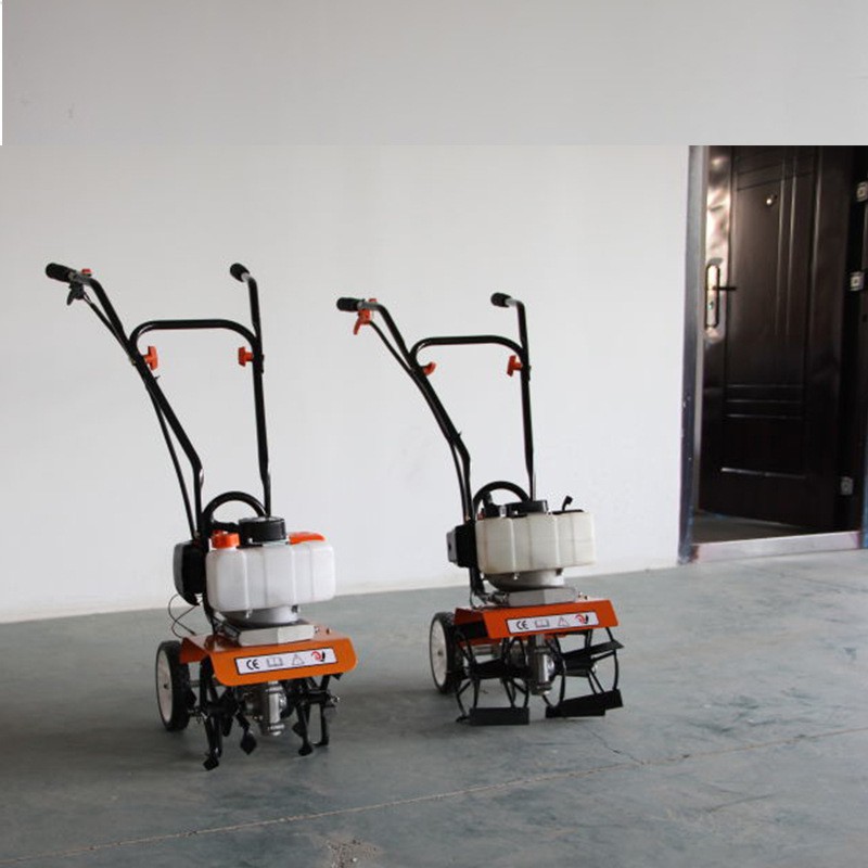 常青汽油旋耕機多功能手推微耕機松土機旋地鋤地機家用小型耕田機