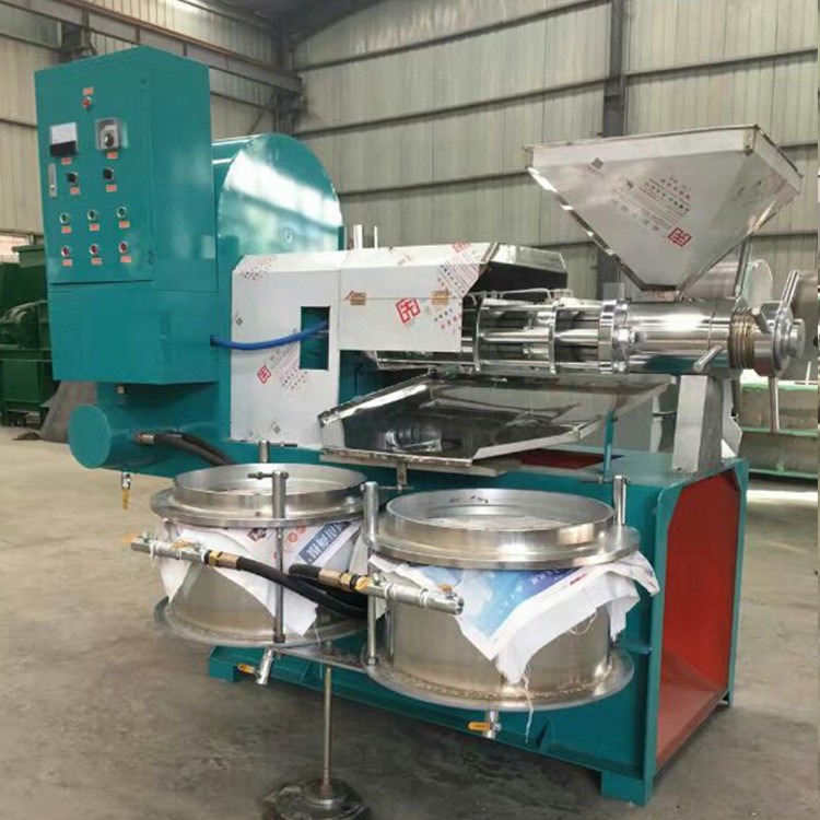 全自動螺旋榨油機(jī)多少錢 菜籽花生芝麻大豆榨油機(jī)生產(chǎn)線