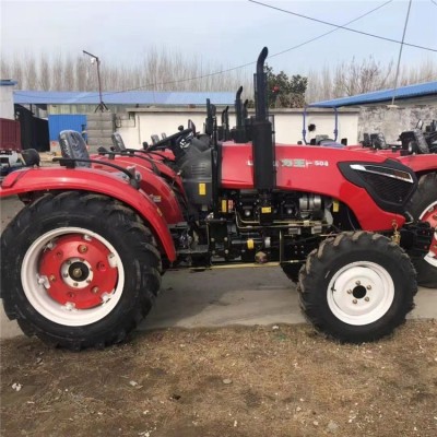 丘陵農用拖拉機帶秸稈還田機 四輪90馬力水田輪耕地機 補貼拖拉機