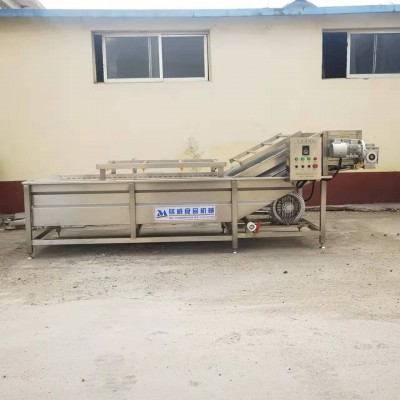 芥菜清洗機 芥菜清洗漂燙生產線 果蔬清洗機加工銘威機械