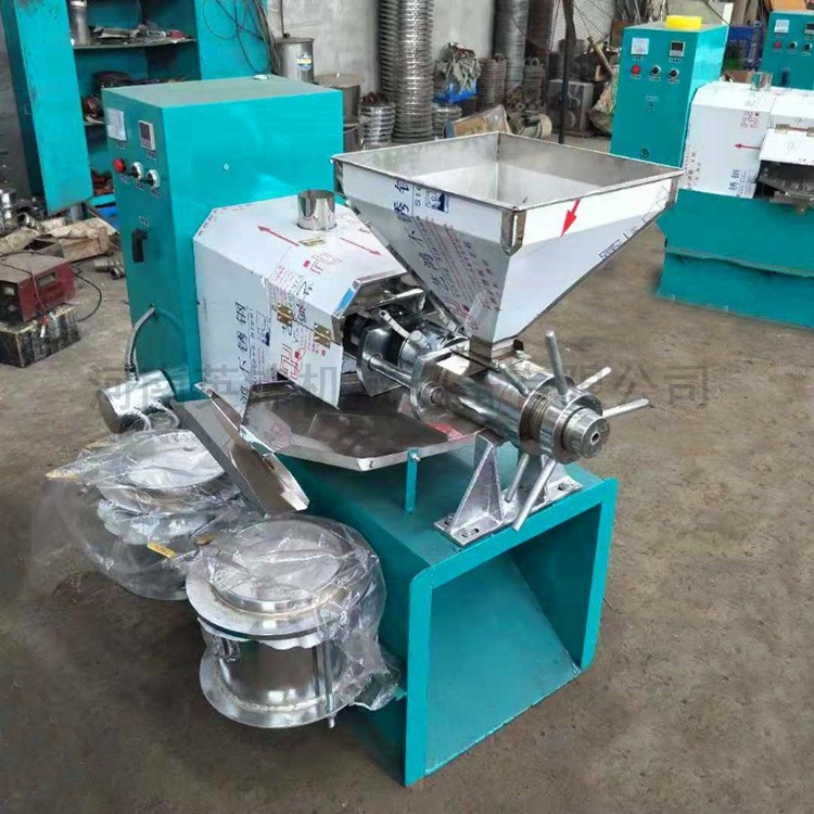 不銹鋼榨油機 全自動商用花生榨油機 大豆菜籽油螺旋榨油機