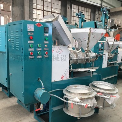 全自動螺旋榨油機 商用大型125榨油機 花生油菜籽榨油機設(shè)備