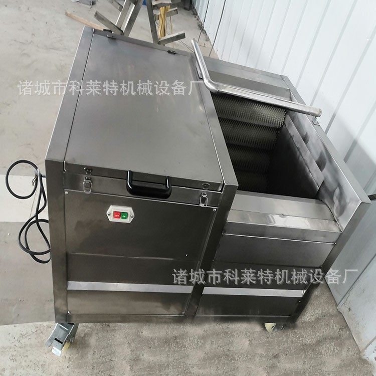 家用清洗去皮機(jī) 毛輥式設(shè)計 九根毛輥清洗去泥機(jī)器 304不銹鋼