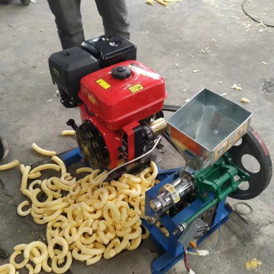 車載康樂果機 小型22馬力玉米膨化機 空心棒食品膨化機