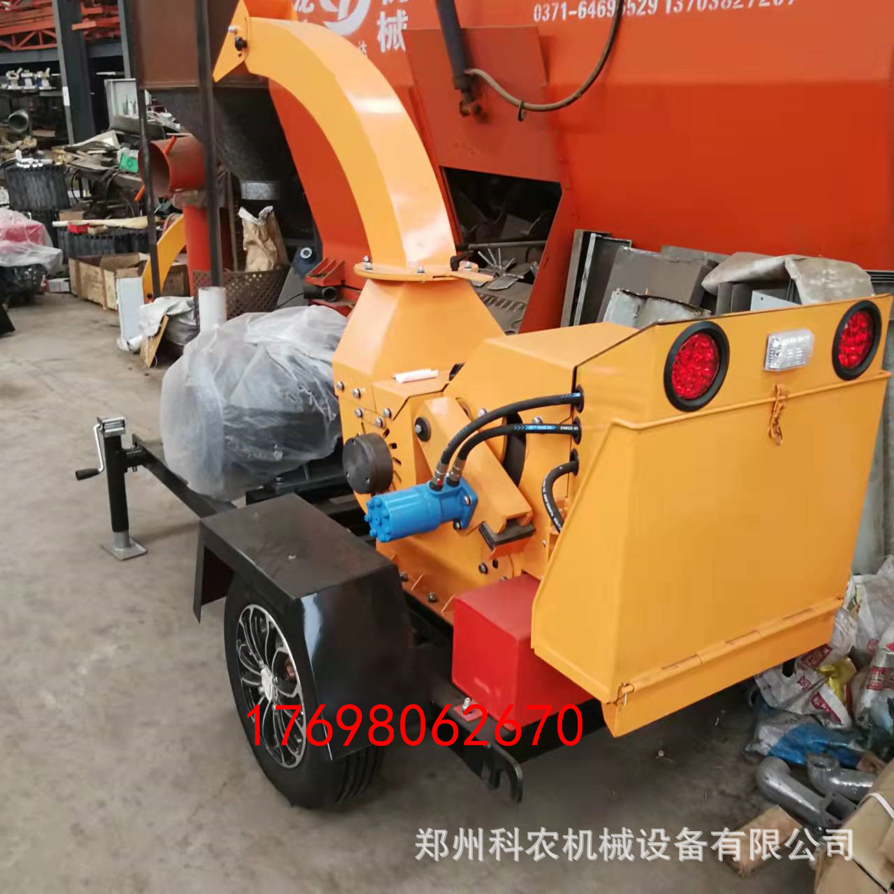 移動樹枝粉碎機(jī)