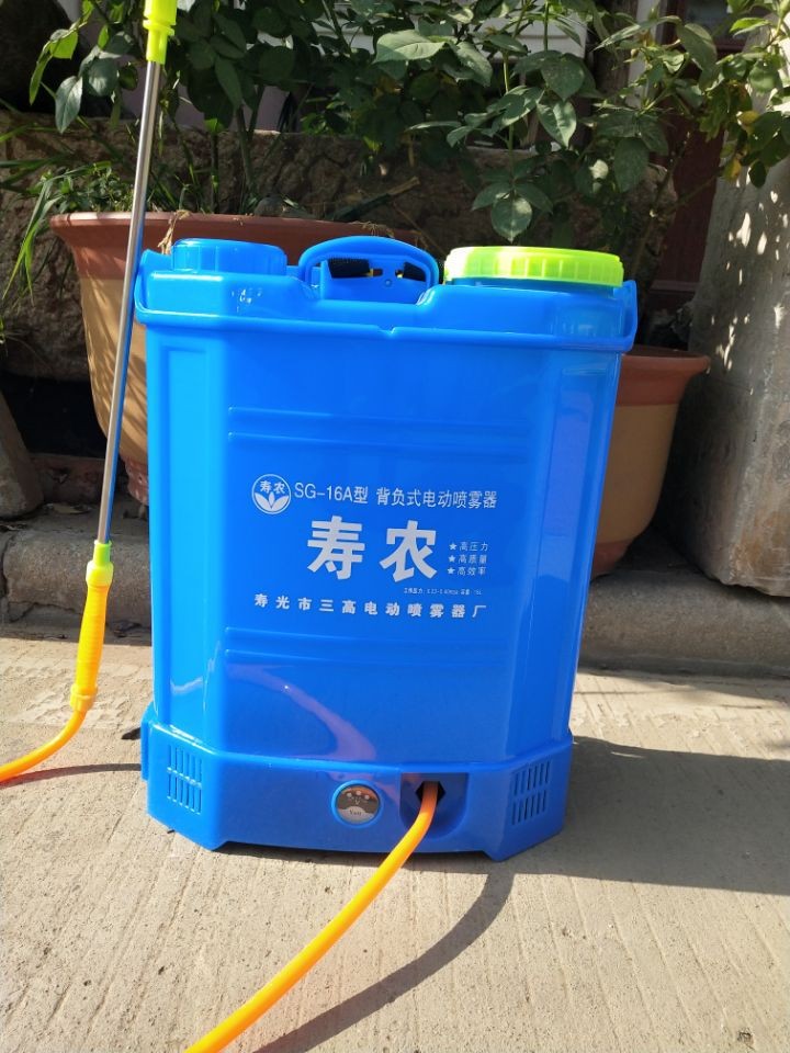 可調鋰電瓶打農藥噴霧器背負式電動噴霧器18L/20L高射程霧化農用
