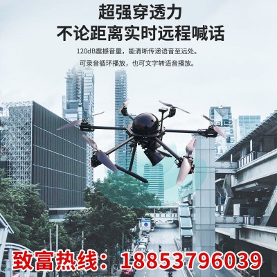 險(xiǎn)情急救無(wú)人機(jī)高空喊話救援無(wú)人機(jī)人群疏散物資拋投夜間搜尋指揮
