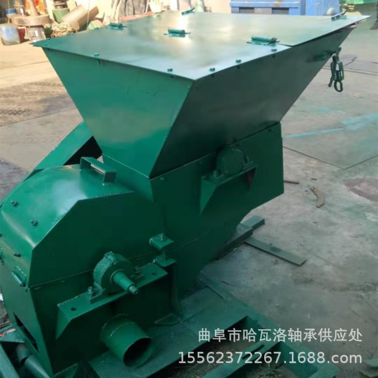 電動多功能養殖飼料粉碎機 精細無塵沙克龍粉碎機自動進料碎草機